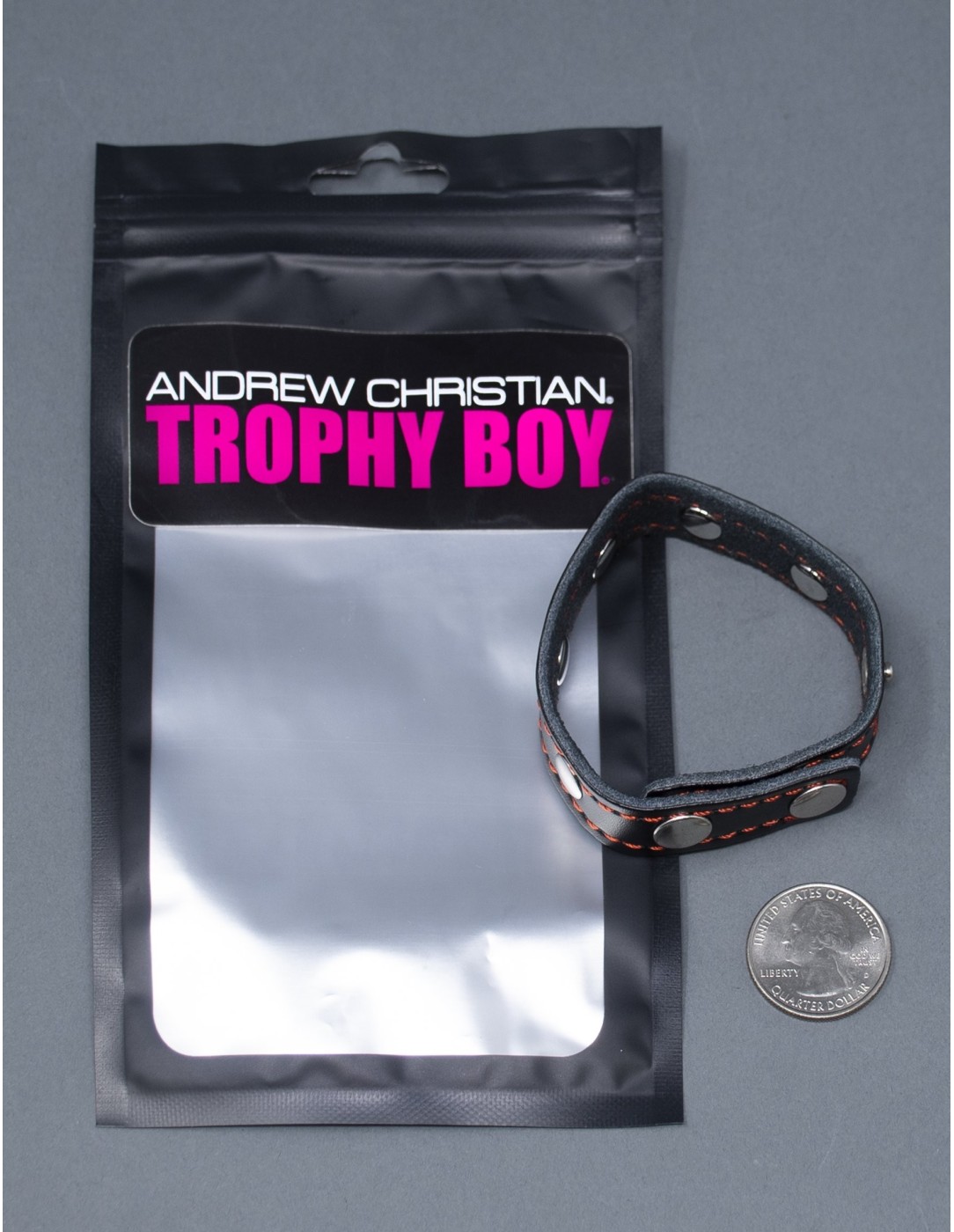 Andrew Christian - Trophy Boy Snap Cock Ring...