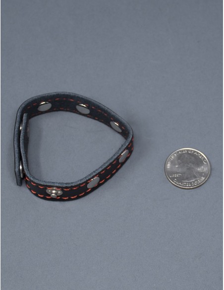 Andrew Christian - Trophy Boy Snap Cock Ring Βραχιόλι απο δερματίνη - Μαύρο