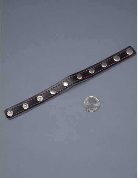 Andrew Christian - Trophy Boy Snap Cock Ring Βραχιόλι απο δερματίνη - Μαύρο