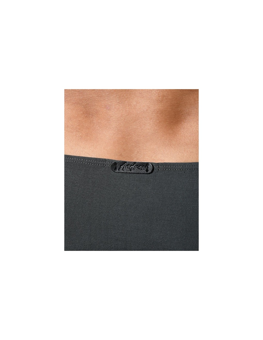 Andrew Christian - No-Show Μπαμπού Σλιπ - Steel...