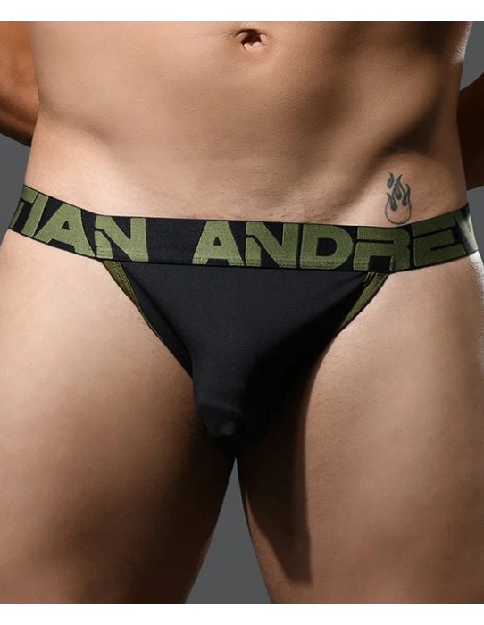 Andrew Christian - Moisture Control Σλιπ - Μαύρο 2