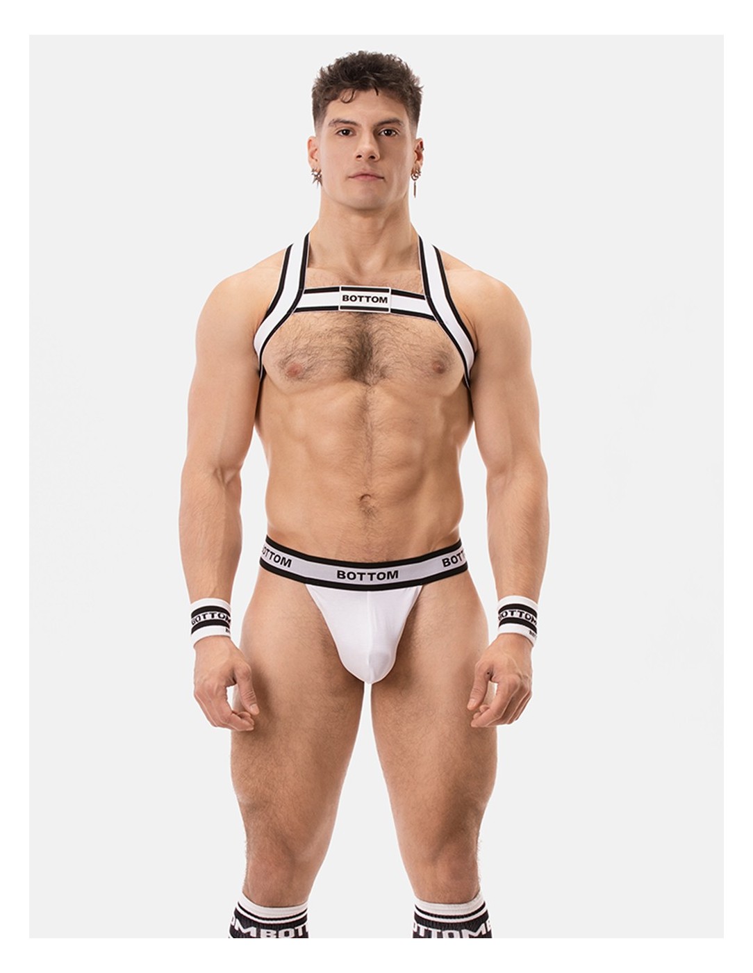Barcode Berlin - Identity Suspender Bottom - Άσπρο