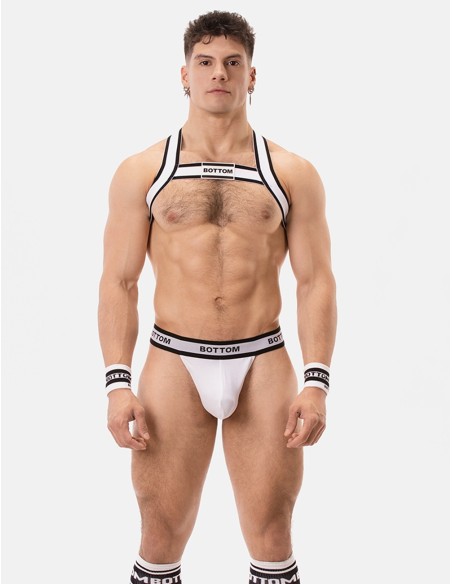 Barcode Berlin - Identity Suspender Bottom - Άσπρο