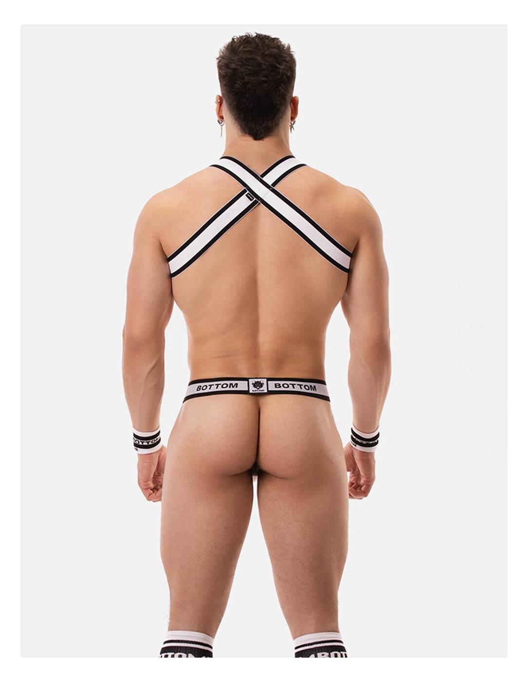Barcode Berlin - Identity Suspender Bottom - Άσπρο