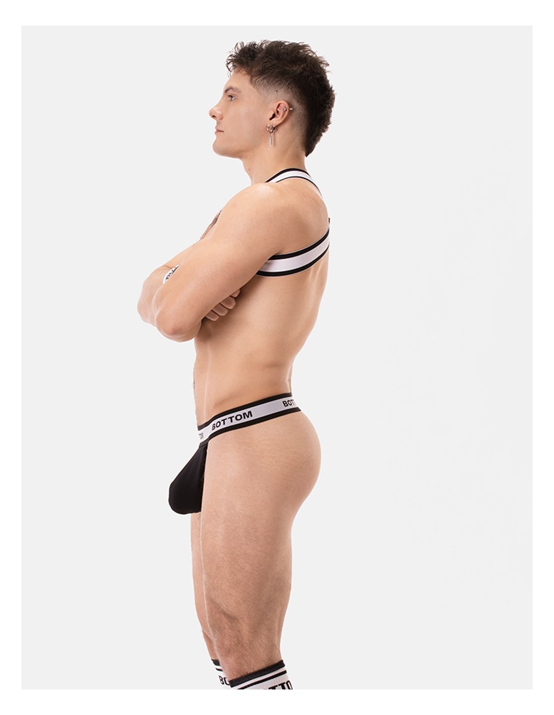 Barcode Berlin - Identity Suspender Bottom - Μαύρο