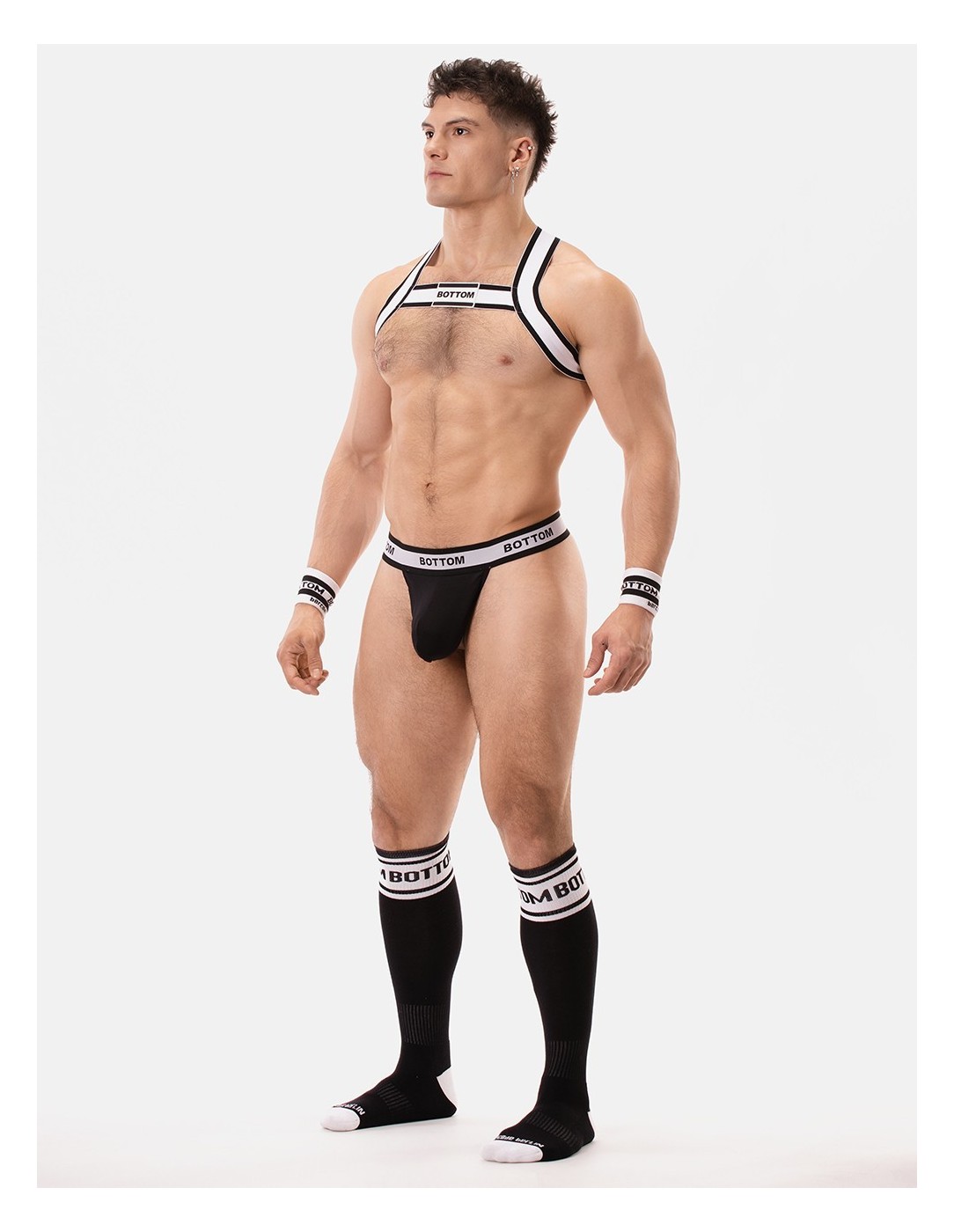 Barcode Berlin - Identity Suspender Bottom - Μαύρο