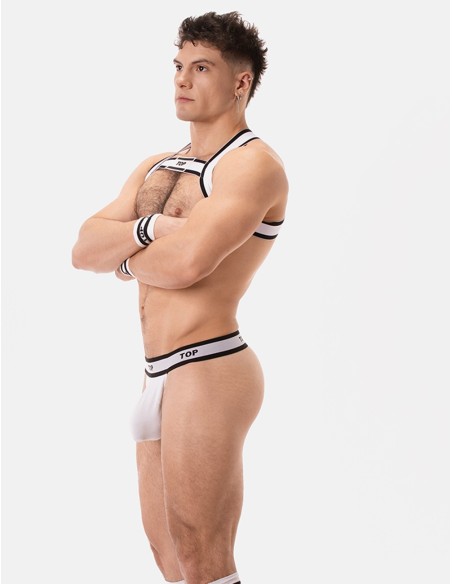 Barcode Berlin - Identity Suspender Top - Άσπρο