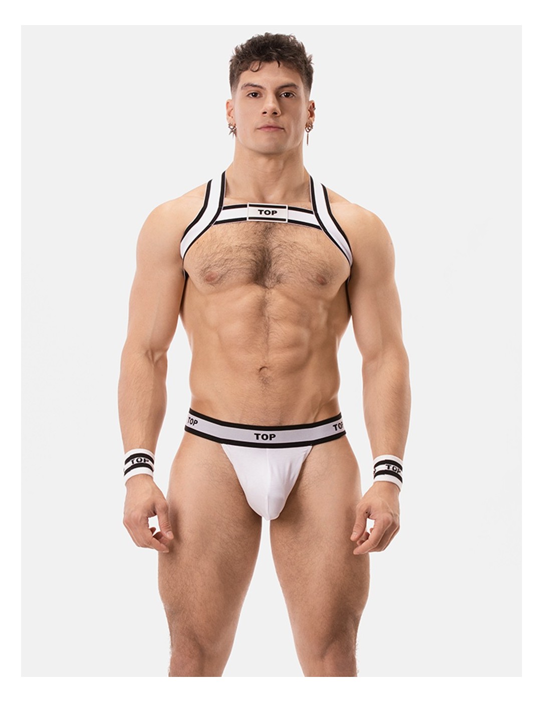 Barcode Berlin - Identity Suspender Top - Άσπρο