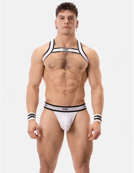 Barcode Berlin - Identity Suspender Top - Άσπρο