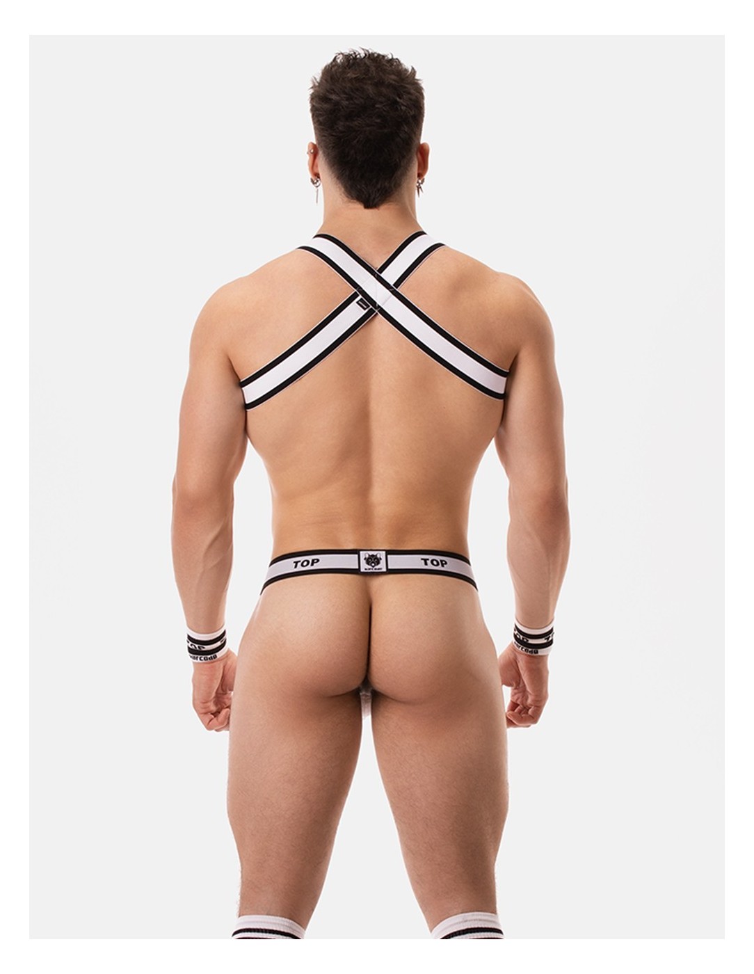 Barcode Berlin - Identity Suspender Top - Άσπρο