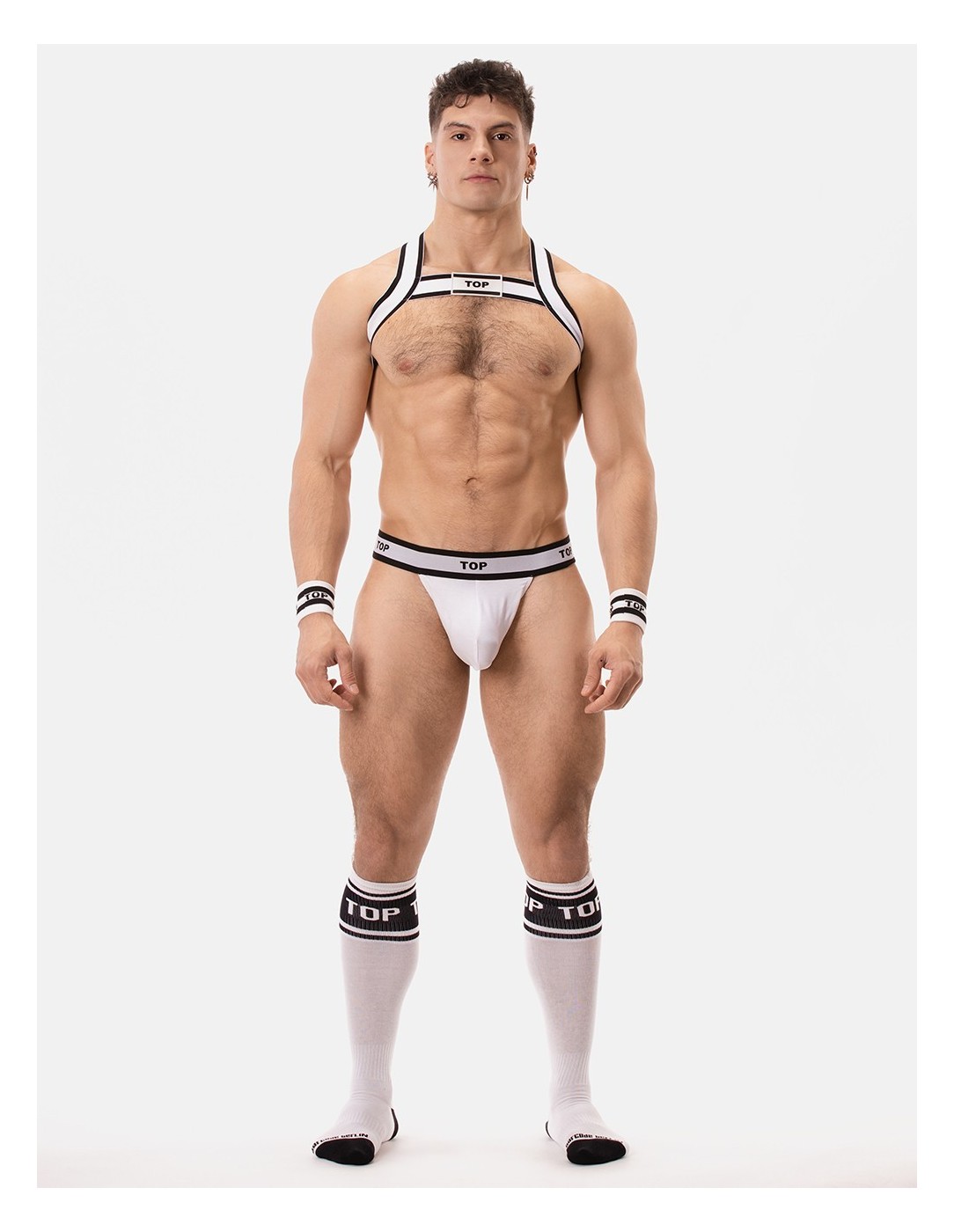 Barcode Berlin - Identity Suspender Top - Άσπρο