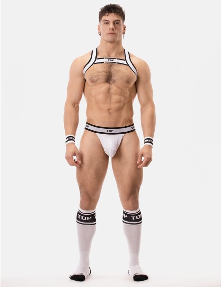 Barcode Berlin - Identity Suspender Top - Άσπρο