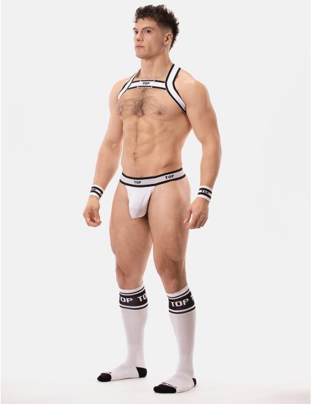 Barcode Berlin - Identity Suspender Top - Άσπρο