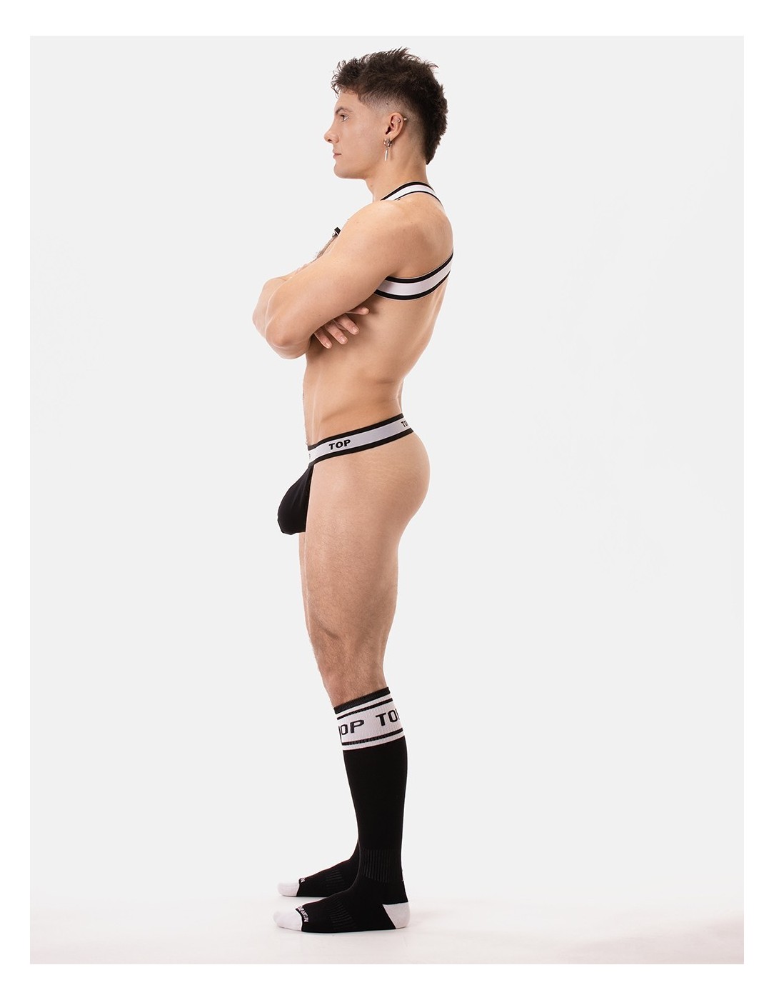 Barcode Berlin - Identity Suspender Top - Μαύρο