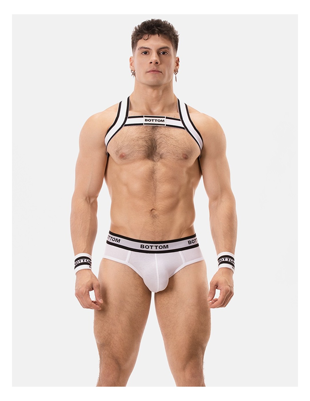 Barcode Berlin - Identity Backless Σλιπ Bottom - Άσπρο