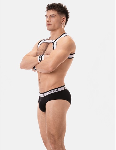 Barcode Berlin - Identity Backless Briefs Bottom - Black