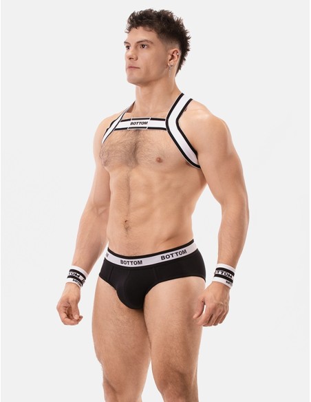 Barcode Berlin - Identity Backless Briefs Bottom - Black