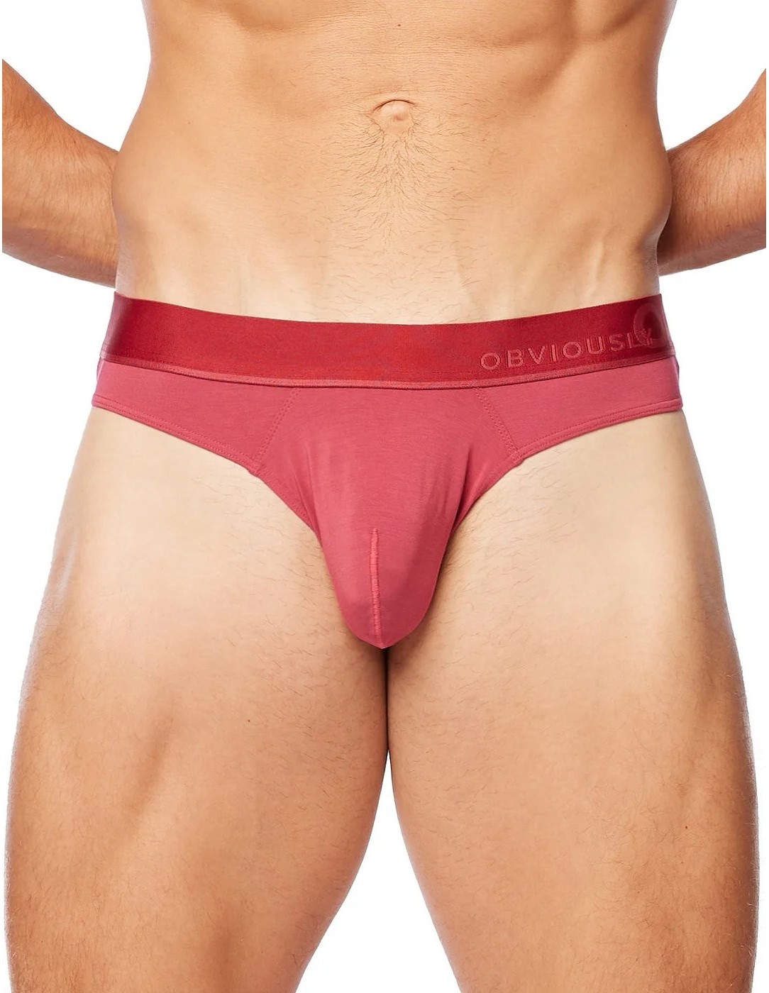 Obviously Apparel - PrimeMan Hipster Σλιπ - Brick Κόκκινο