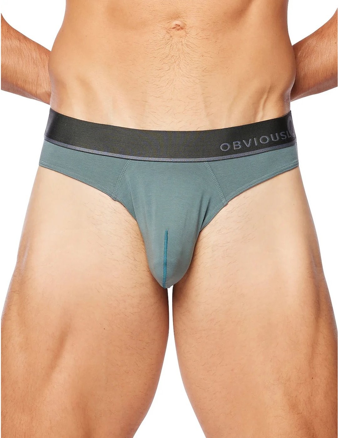 Obviously Apparel - PrimeMan Hipster Σλιπ - Slate Γκρι