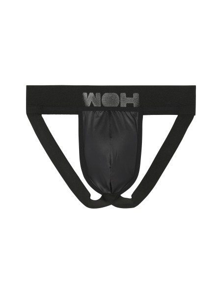 WOH - Night Universe Jockstrap - Black Leatherette