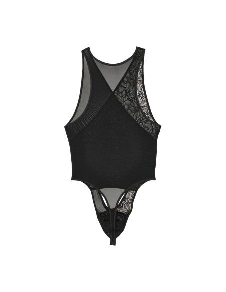 WOH - Pure Seduction Gold Lace Κορμάκι - Μαύρο