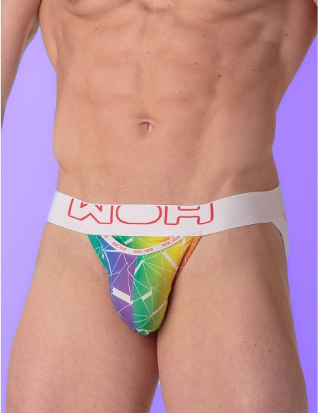 WOH - Sexy Fun Pride Jockstrap - Triangles