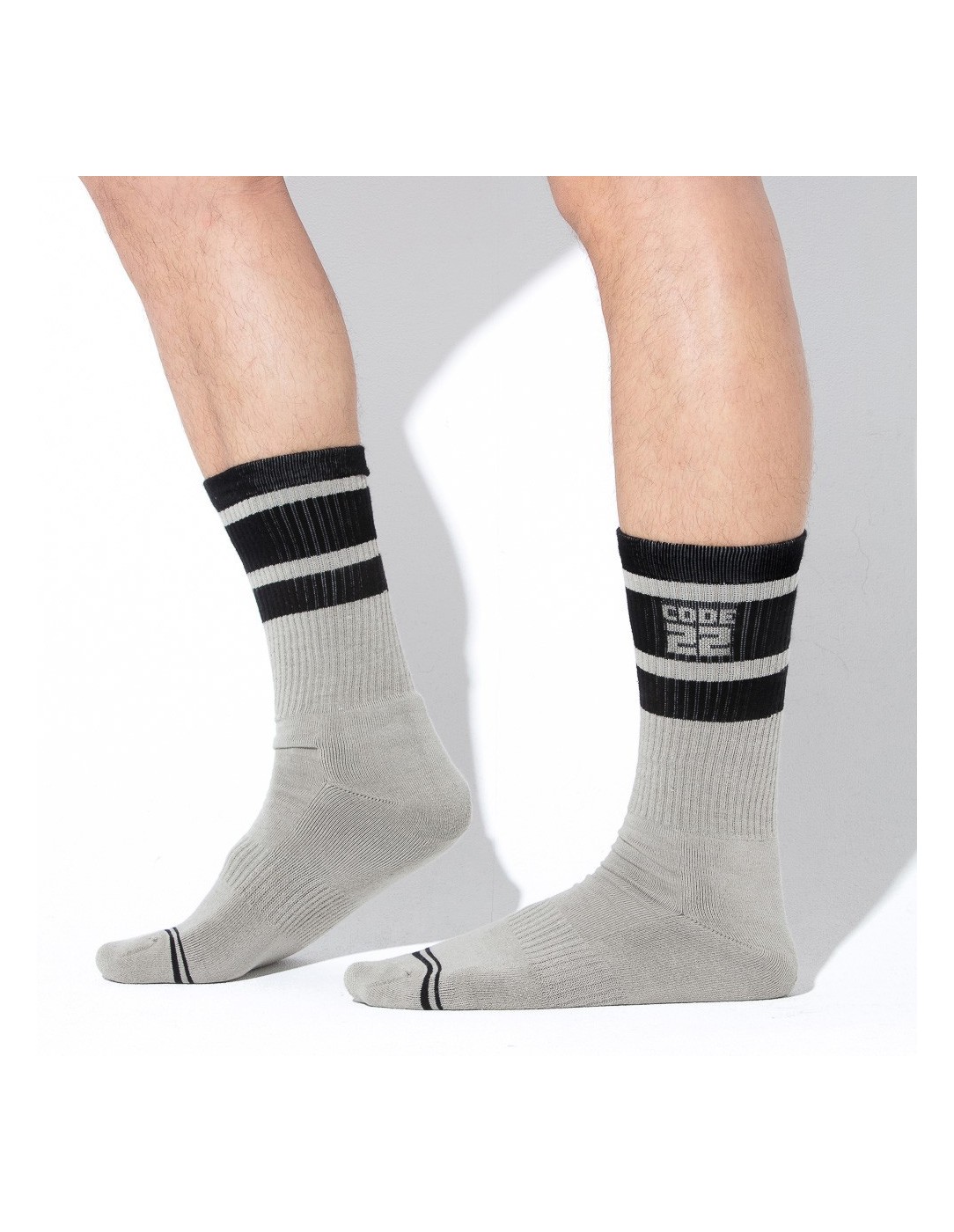 CODE 22 - Essential Crew Socks - Khaki