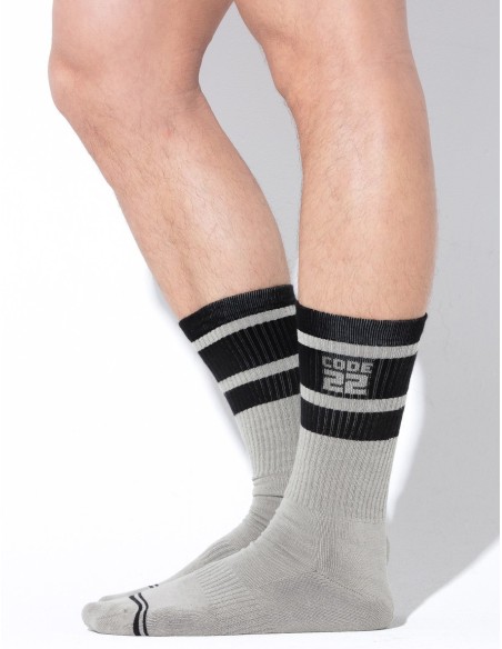 CODE 22 - Essential Crew Socks - Khaki