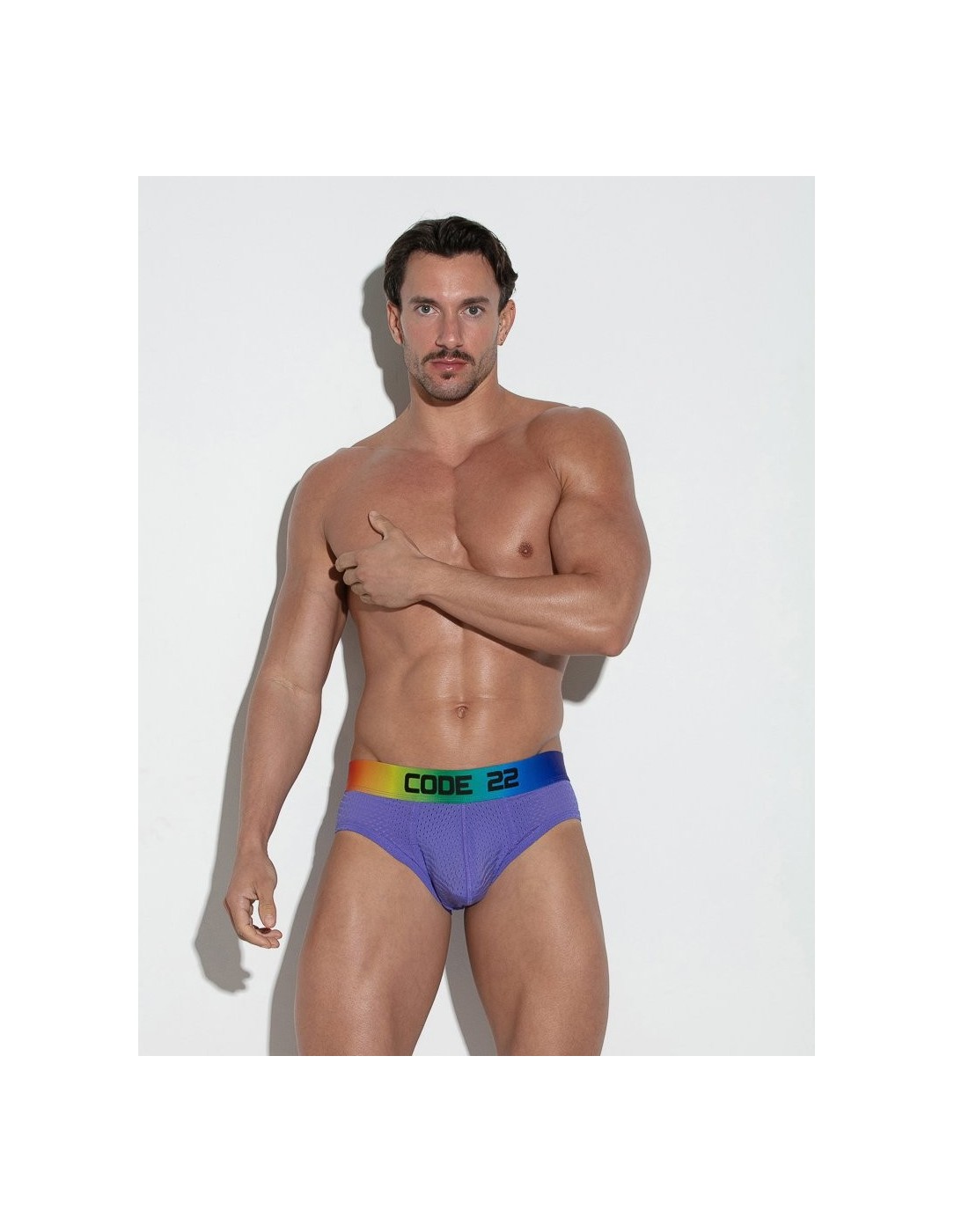 CODE 22 - New Pride Mesh Σλιπ - Μοβ