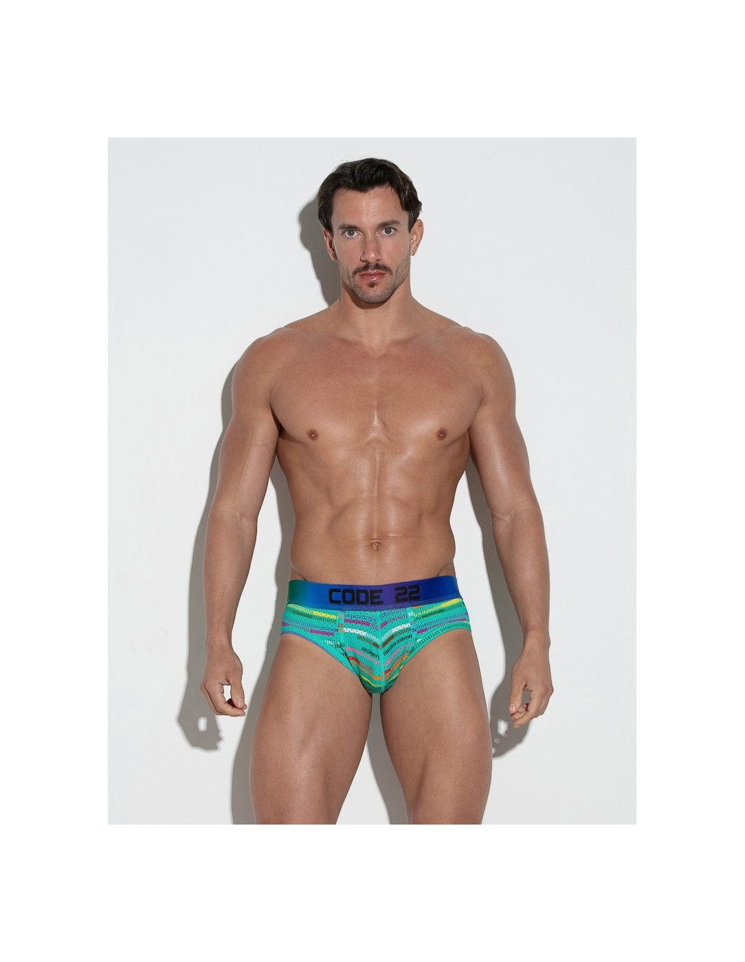 CODE 22 - New Pride Mesh Σλιπ - Τιρκουάζ