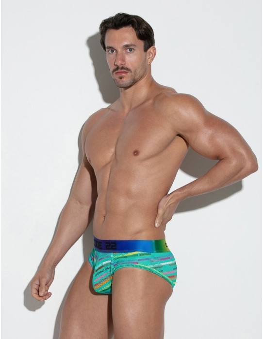 CODE 22 - New Pride Mesh Σλιπ - Τιρκουάζ 2