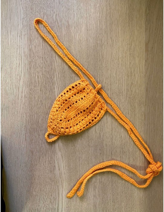 Plexis Wear - Crochet String - Πορτοκαλί 2