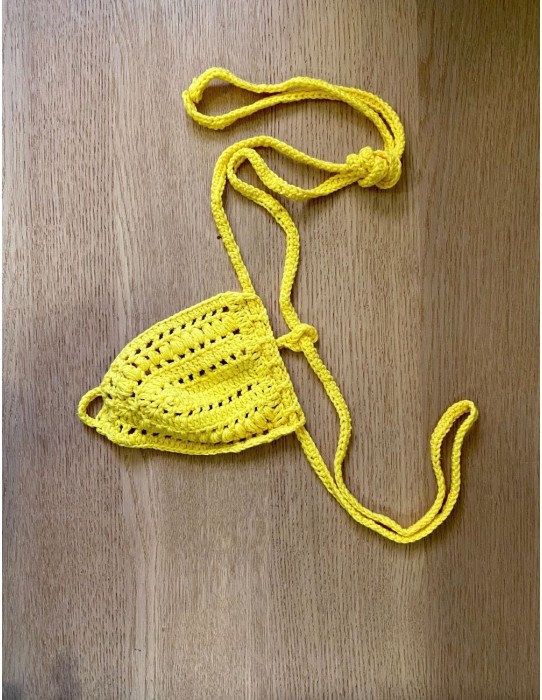Plexis Wear - Crochet String - Κίτρινο 2