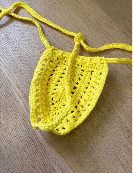 Plexis Wear - Crochet String - Κίτρινο