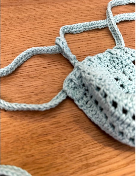 Plexis Wear - Crochet String - Ice Blue