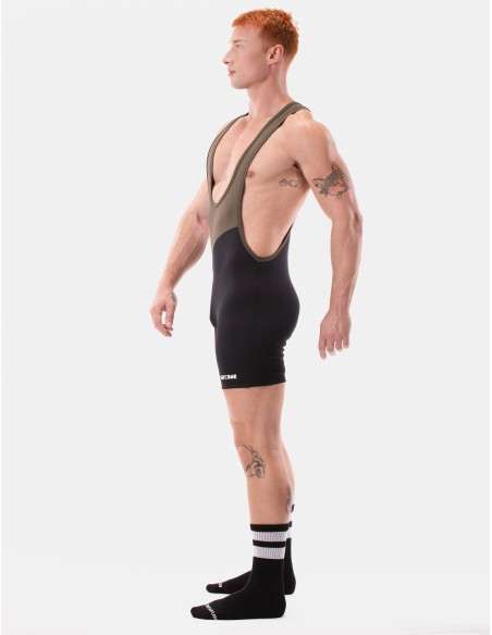 Barcode Berlin - Singlet Luckenwalde - Dark Army - White - Black