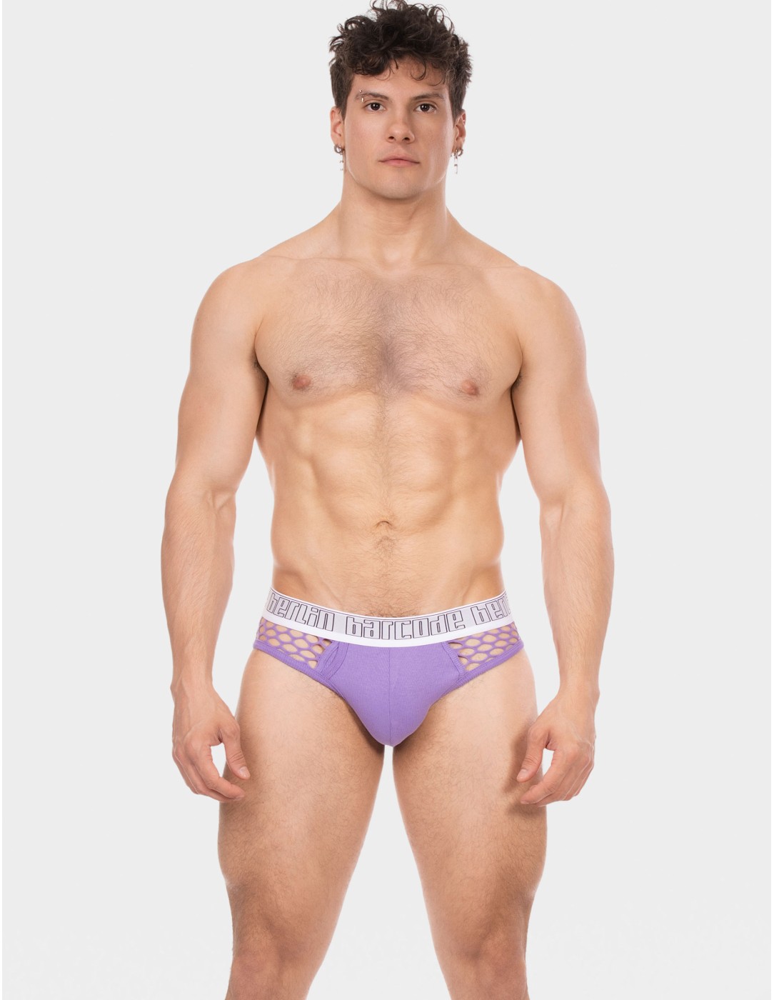 Barcode Berlin - Mesh Briefs Nursu - Purple