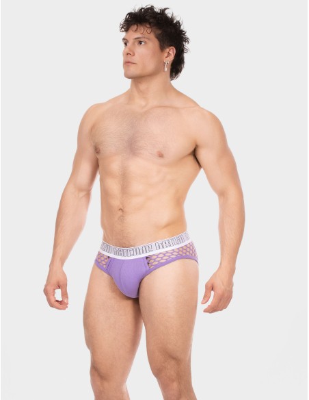 Barcode Berlin - Mesh Briefs Nursu - Purple