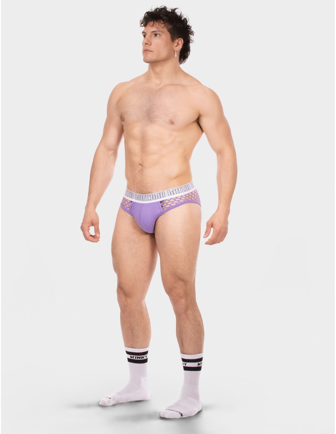 Barcode Berlin - Mesh Briefs Nursu - Purple