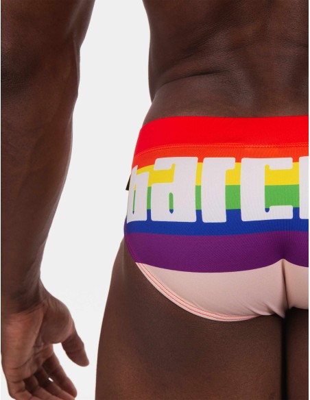 Barcode Berlin - Μαγιό Σλιπ Rainbow