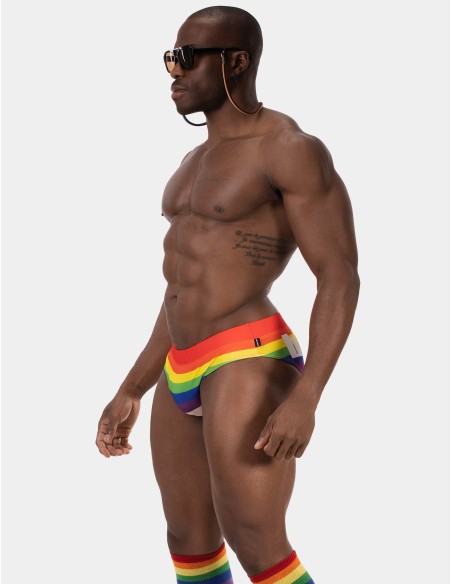 Barcode Berlin - Μαγιό Σλιπ Rainbow