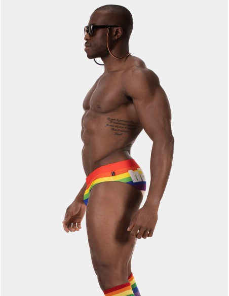 Barcode Berlin - Μαγιό Σλιπ Rainbow