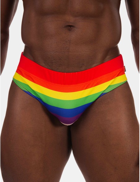 Barcode Berlin - Μαγιό Σλιπ Rainbow