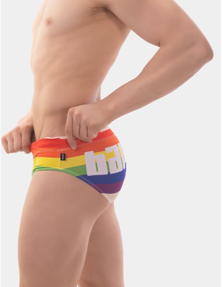 Barcode Berlin - Μαγιό Σλιπ Rainbow