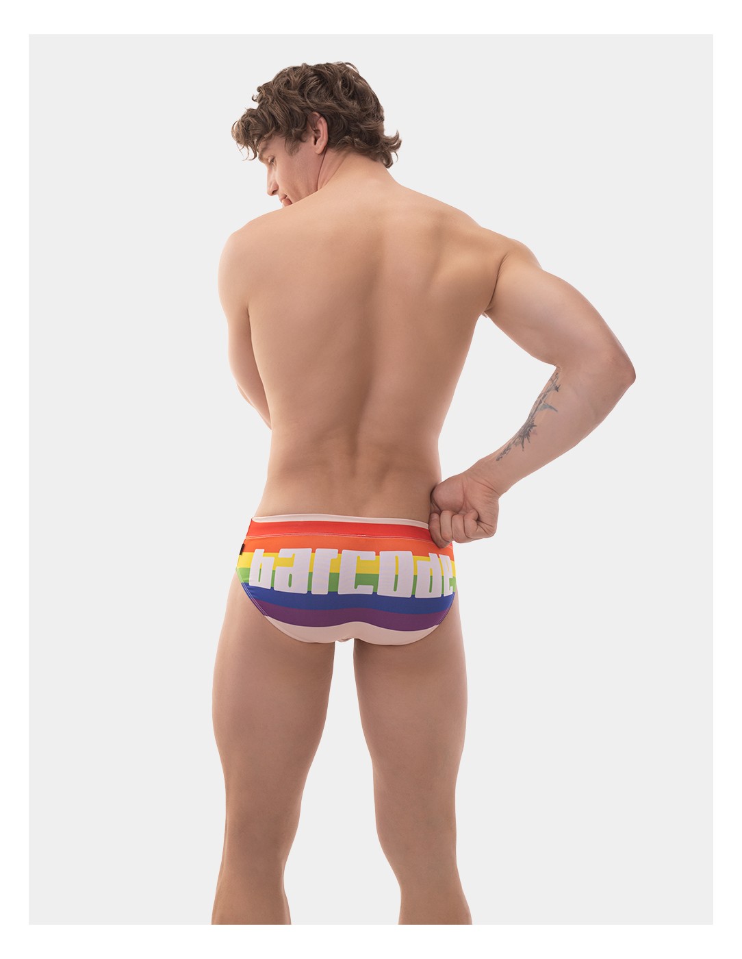 Barcode Berlin - Μαγιό Σλιπ Rainbow