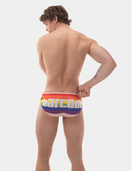 Barcode Berlin - Μαγιό Σλιπ Rainbow