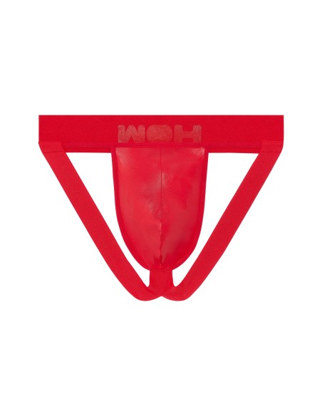 WOH - Night Universe Jockstrap - Red Leatherette