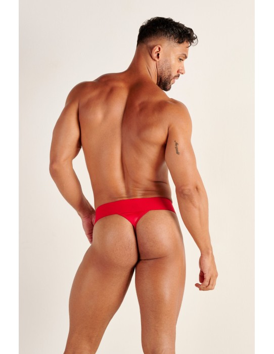 WOH - Night Universe Thong - Κόκκινη Δερματίνη 2