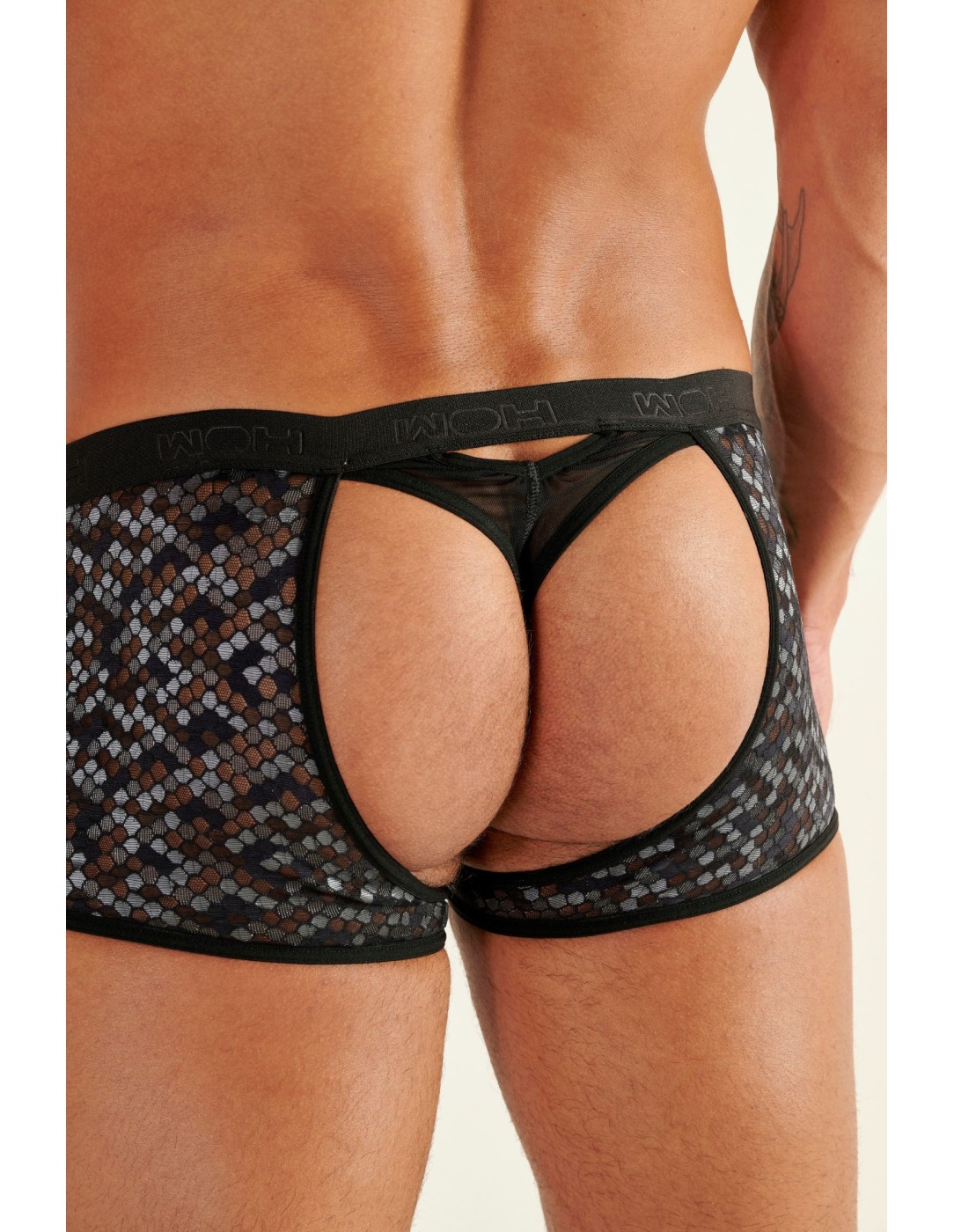 WOH - Pure Seduction Octagonal Lace Μπόξερ...