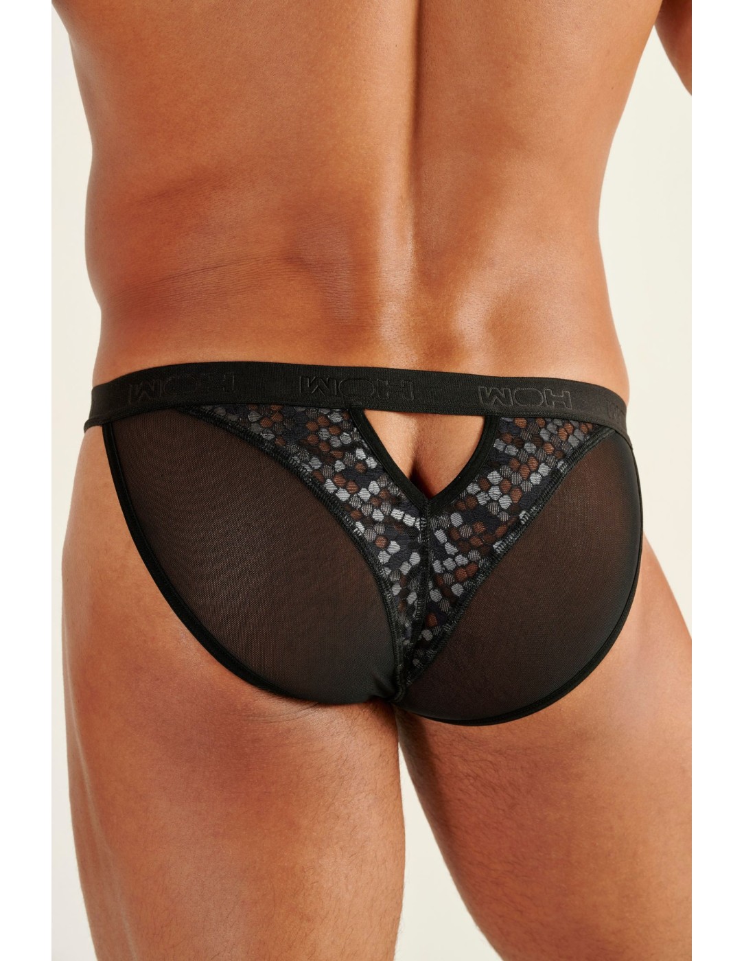 WOH - Pure Seduction Octagonal Lace Tanga Σλιπ...
